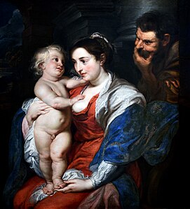 La sankta familio 1630, Prado