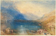Le Lac de ZougWilliam Turner, 1843Metropolitan Museum, New York.