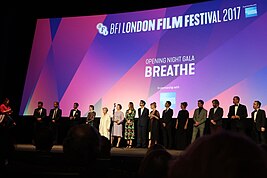 The cast and crew of 'Breathe' at London Film Festival (36791632254).jpg