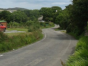 The winding road through Bachau - geograph.org.uk - 1399666.jpg