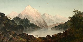 Lake & Mountain Scene