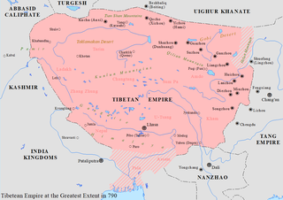 Timeline of the Tibetan Empire