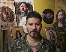 Tim Okamura in his studio Tim in Studio July 15 Begin Transmission websize.jpg