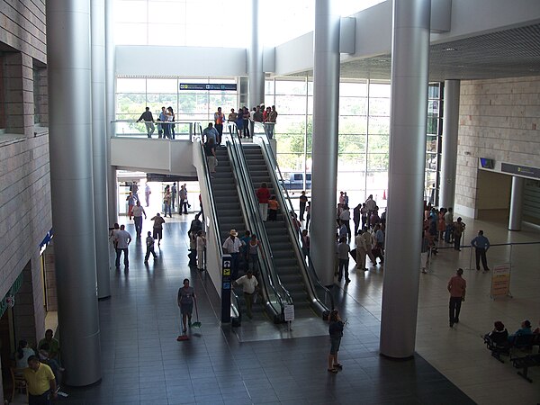 Interior of Toncontín