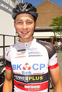 Mathieu van der Poel Dutch cyclist, cyclo-cross and road racing