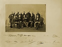 Participants of the Congress of Paris, 1856 Traite de Paris (1856).jpg