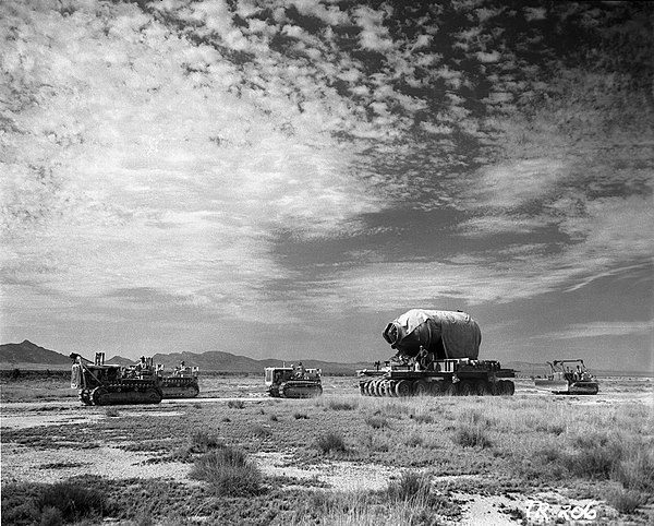 Jumbo arrives at the site