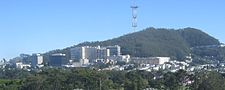 UCSF Medical Center and Sutro Tower in 2008.jpg