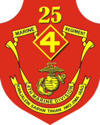 USMC - 4th Division 25th Regiment