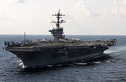 US Navy 120120-N-GZ832-328 The Nimitz-class aircraft carrier USS Carl Vinson (CVN 70) is underway in the Arabian Sea.jpg