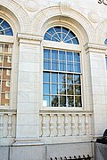 US Post Office and Cour House, window, Waycross, GA, US.jpg