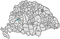 Ugocsa vármegye térképe