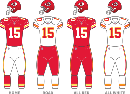 Set uniforme du Kansas City Chiefs.svg