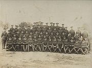 Unit Photo of the 21st Regiment form l-London Ontario, taken in 1917