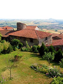 Panorama vu depuis la partie haute du village.