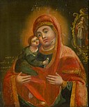 Východoslovenský maliar z konca 18. storočia - Madonna and Child - O 6288 - Slovak National Gallery.jpg