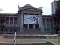 Vancouver Art Gallery, as seen from Robson Street.