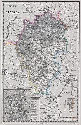 Vallardi - Provincia Vicenza - 1860 jpg