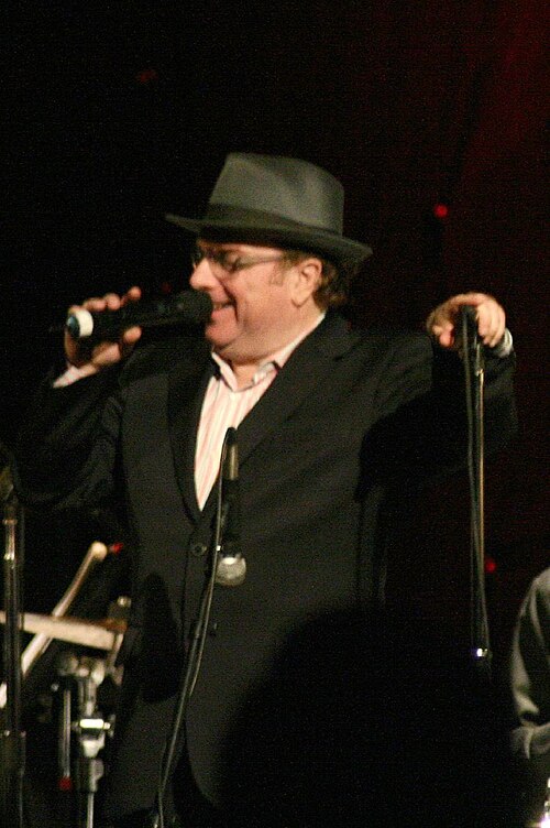 Morrison performing at the Marin Civic Center, 2007.