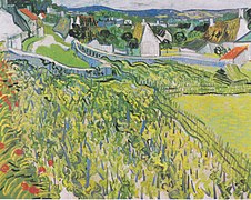 Vineyards overlooking Auvers