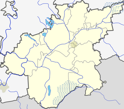 Location map Lithuania Varėna District Municipality