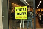 Vignette pour Vente privée