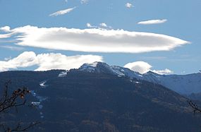 Veysonnaz kaj la skivojo l'Ours Valais-Suisse