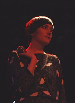 Victoria Bergsman topped the indie chart for two weeks under the pseudonym Taken by Trees with her version of "Sweet Child o' Mine". Victoria bergsman 4.jpg