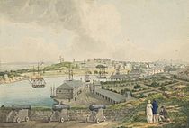 View of Sydney Cove from Dawes Point by Joseph Lycett page74 a5491074.JPG