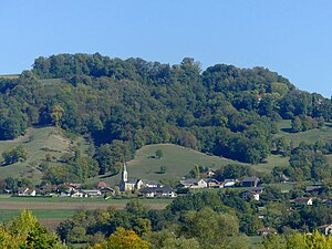 Village de Boussy vu depuis Rumily (automne 2018).JPG