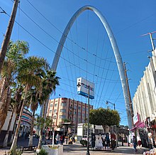 The Tijuana Arch, in Zona Centro