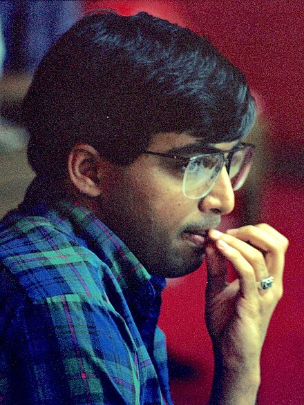 Anand at the Manila 1992 Olympiad, age 22