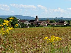 Skyline of Pouilley-Français