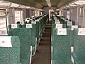 Interior of ICM 2nd class rail car