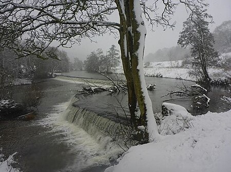 Warleigh in the snow