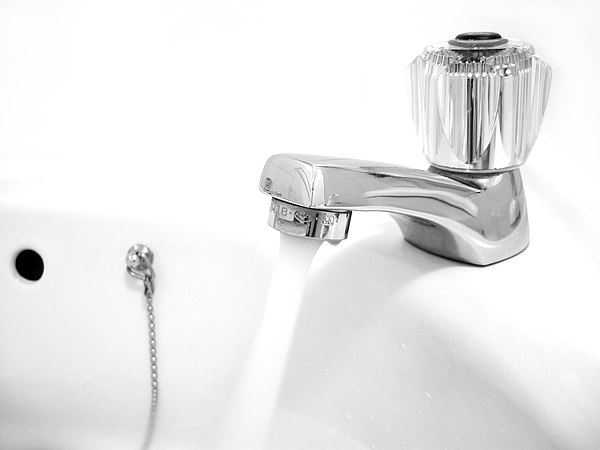 Interior water taps with aerators are commonly found in the bathroom and kitchen