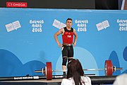 Deutsch: Gewichtheben bei den Olympischen Jugendspielen 2018; Tag 2, 10. Oktober 2018; Jungen 62 kg English: Weightlifting at the 2018 Summer Youth Olympics at 8 October 2018 – Boys' 62 kg