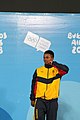 Deutsch: Gewichtheben bei den Olympischen Jugendspielen 2018; Tag 2, 10. Oktober 2018; Jungen 62 kg English: Weightlifting at the 2018 Summer Youth Olympics at 8 October 2018 – Boys' 62 kg