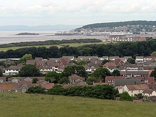 Weston-super-Mare town in Somerset, England