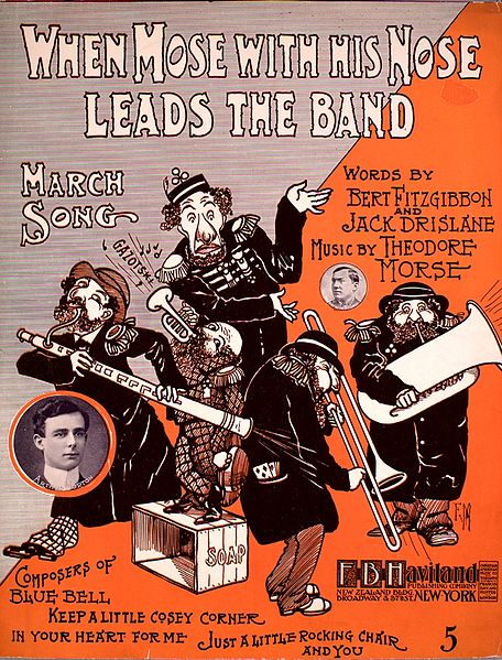 File:When Mose With His Nose Leads the Band Cover.jpg