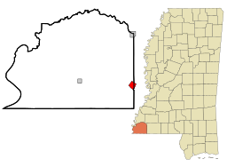 Centreville i Wilkinson County och Mississippi