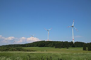 Der Windpark 2017