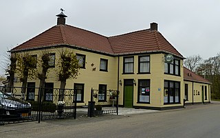 Winneweer Village in Groningen, Netherlands
