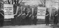 Women suffragists picketing in front of the White house.jpg
