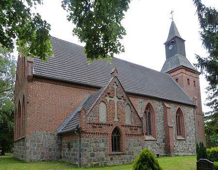 Wotenick Sankt Nikolai Kirche Nordseite