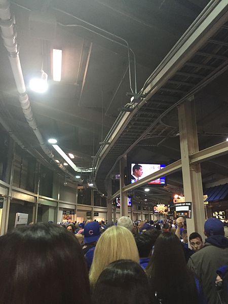 File:Wrigley Field lower grandstand concourse before 2016 World Series Game 4 IMG 4499.jpg
