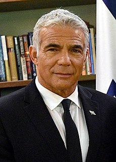 Yair Lapid Alternate Prime Minister of Israel