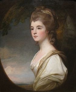 'אליזבת, הדוכסית-רוזנת מסאתרלנד' מאת ג'ורג 'רומני, מוזיאון האמנות של סינסינטי. JPG