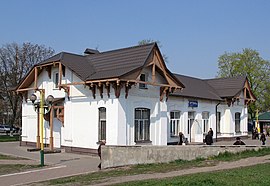 Вокзал станції Ірпінь