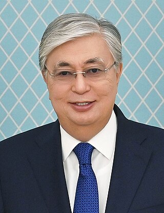 <span class="mw-page-title-main">Kassym-Jomart Tokayev</span> 2nd President of Kazakhstan since 2019